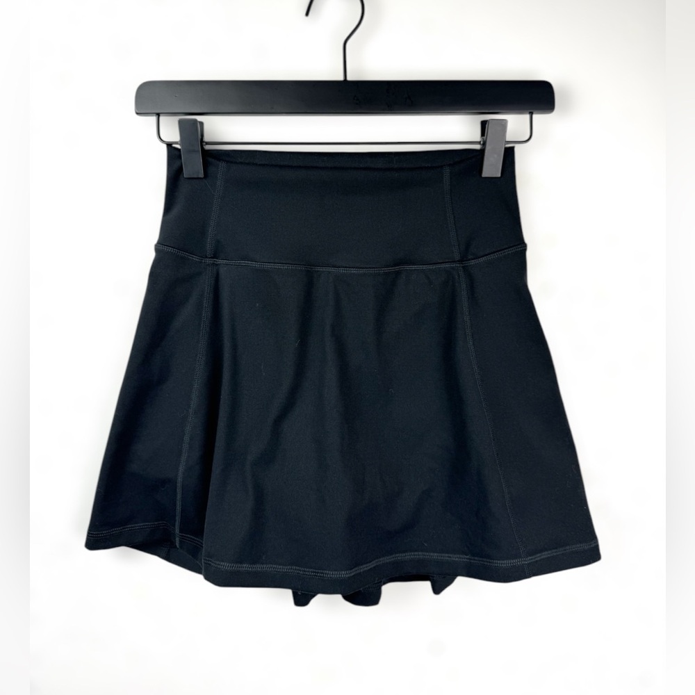 J.Crew Active Skort Women’s CloudStretch flared sports skirt Activewear Black XS
